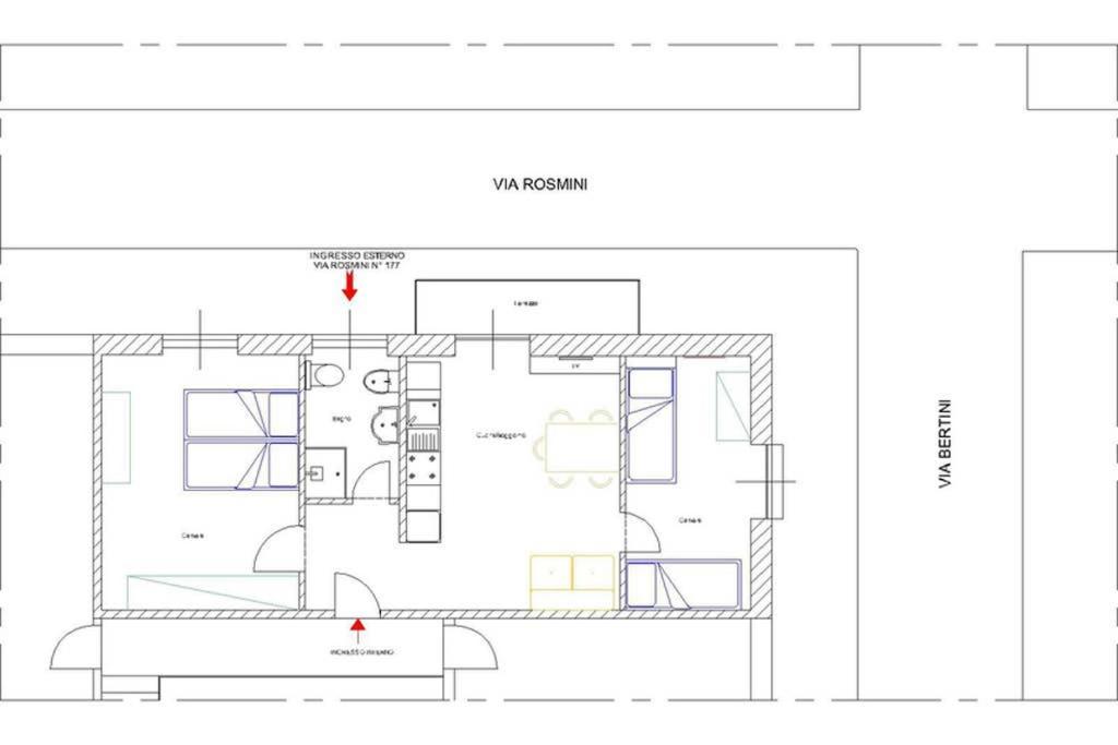 Appartement Casa Adele à Viareggio Extérieur photo